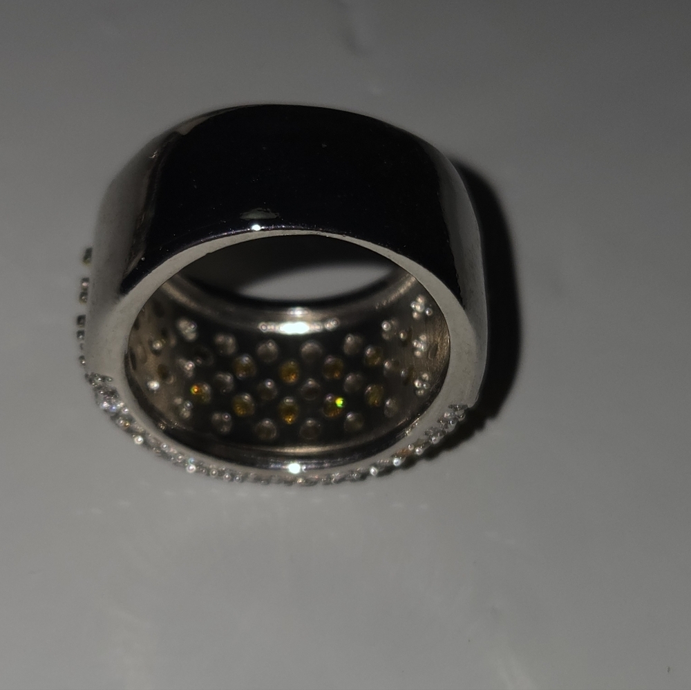 Dazzling Gold and Silver Women's Ring - Picture 4 of 4